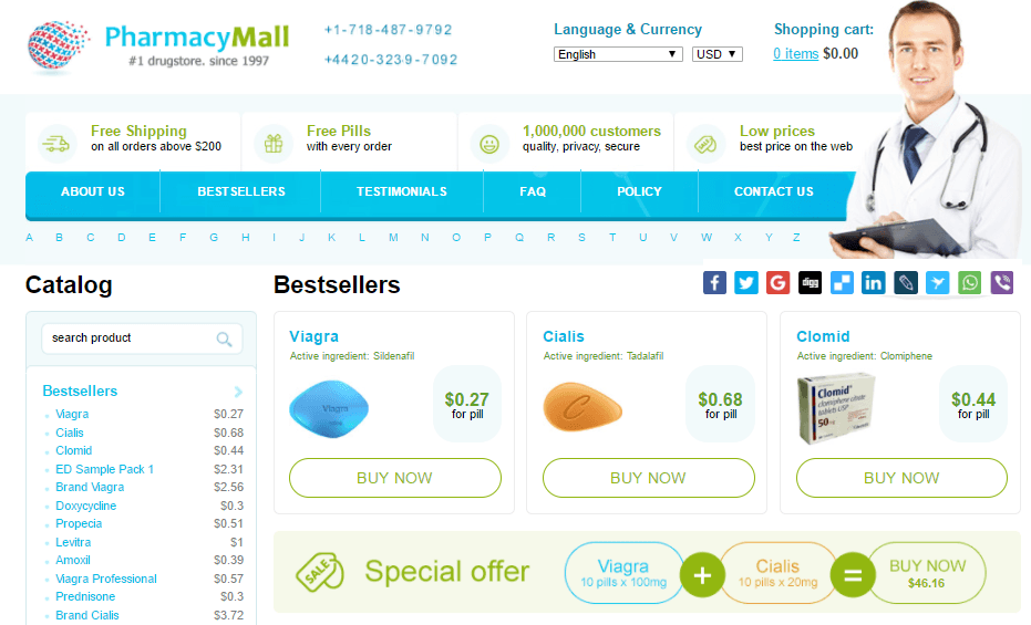 Forzest 20mg on Pharmacy Mall