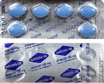 Aurogra 100 mg Tablets
