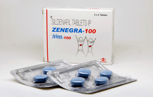 Zenegra 100 mg Package