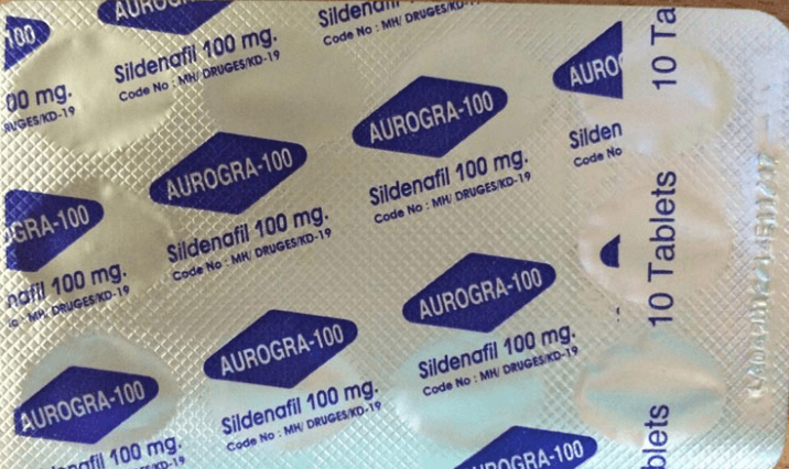 Aurogra 100mg Tablets